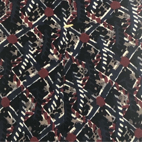 Farrah Multicolored Abstract Print Silk Tie - Picture 8 of 13